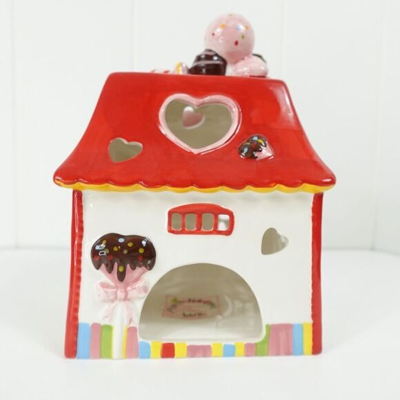 Blue Sky Hello Kitty Handcrafted Ceramic Sweet Shoppe Candle House - Picture 15 of 16